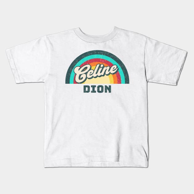 Dion Vintage Kids T-Shirt by Animal Paper Art